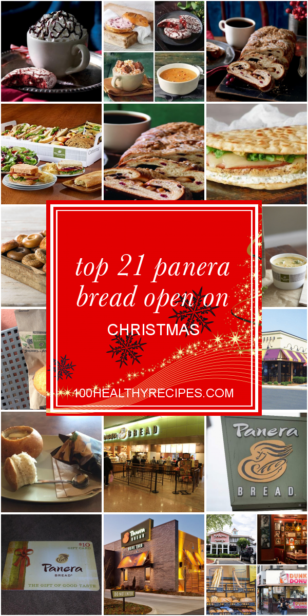 Top 21 Panera Bread Open On Christmas Best Diet and Healthy Recipes